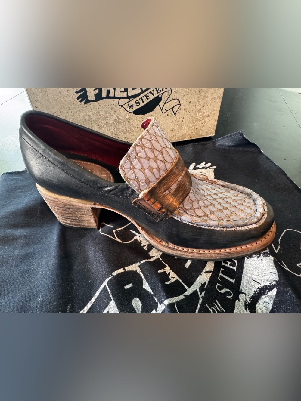Freebird by Steven Heeled Loafer